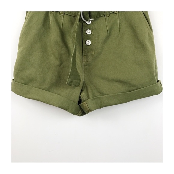 NWT Free People Cindy Utility Short in‎ Sage Size 4 - Picture 6 of 13